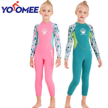 Yoomee Kids Neoprene Diving Suit, 2.5 mm Thermal Swimsuit