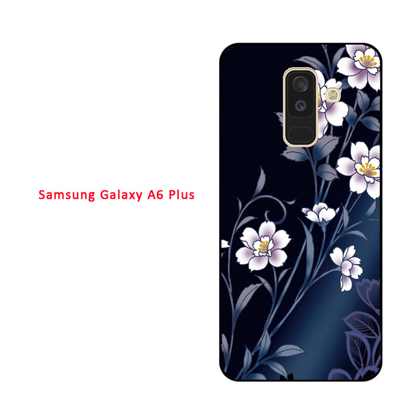 Cho samsung galaxy a6 plus/a8 2015/a8000/a8 2016/a8100/a810/a8 2018/a8 +/a8 plus 2018 vỏ ốp bằng silicon mềm
