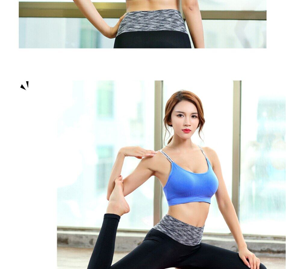 SUPERFLOWER Sports Bra Yoga Fiess Sports Quick Drying Running Gym Training Shockproof Underwear_voghion.com