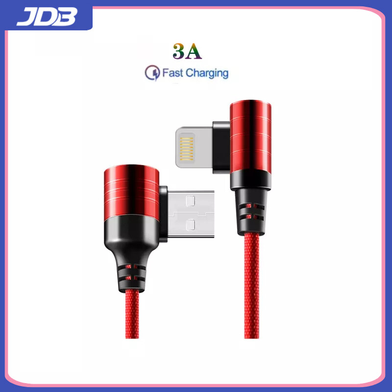 Cáp Lightning Sạc Nhanh JDB 3.0A, Cáp Sạc iPhone 12, iPhone XR, XS, iPhone 11 Pro MAX, iPhone SE 2020 Cáp Sạc Nhanh 3.0A