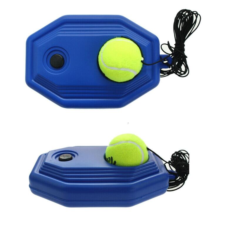Đế thiết bị luyện tập bóng tennis với dây đàn hồi dụng cụ hỗ trợ luyện tập bóng máy tennis luyện tập bóng tenis
