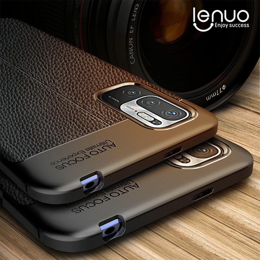 Lenuo, Cho Xiaomi Poco M3 Pro 5G / Redmi Note 10 5G Mềm TPU Trường Hợp-Ốp Lưng Silicon Bảo Vệ Toàn Diện Cho Điện Thoại Dermatoglyph