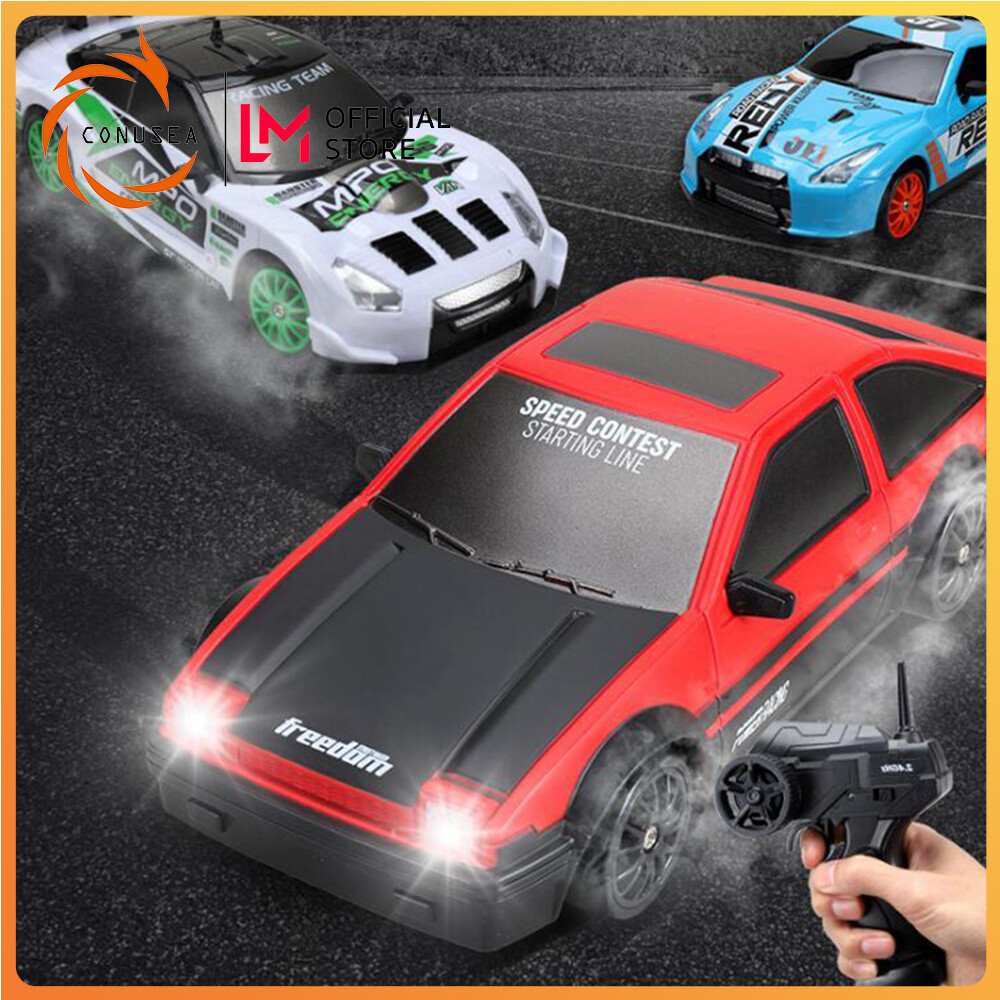 CONUSEA 1:24 Xe Rẽ Rc Mới Đồ Chơi Mô Hình Điều Khiển Từ Xa Không Dây Tốc Độ Cao Đua Xe Địa Hình Đồ Chơi Xe Cộ Cho Quà Tặng Bé Trai