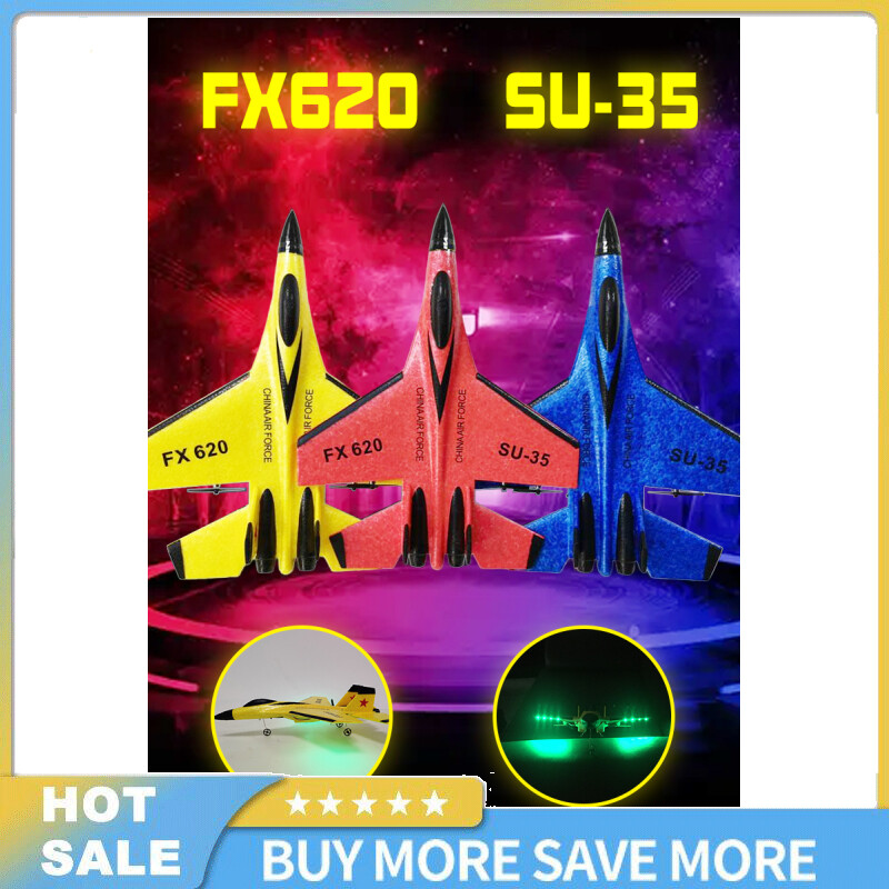 1 Foam Fx620 Remote Control Glider Fixed Wing Su Su35 Fighter Jet Electric Model Toy Plane Free Of Assembly ราคา 435 บาท*ส่งฟรี