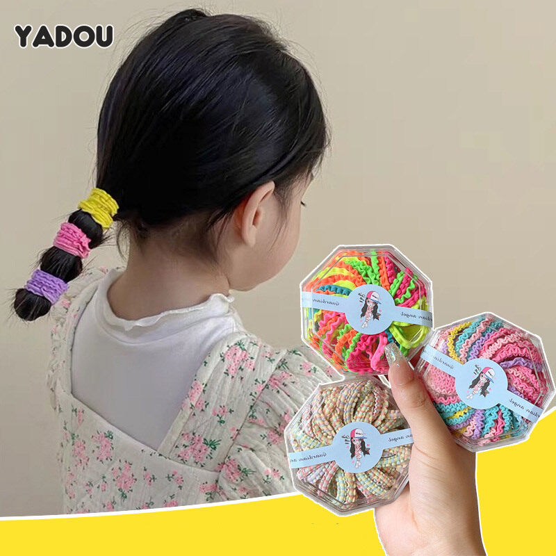 YADOU children s rubber band does not hurt the hair, good elasticity