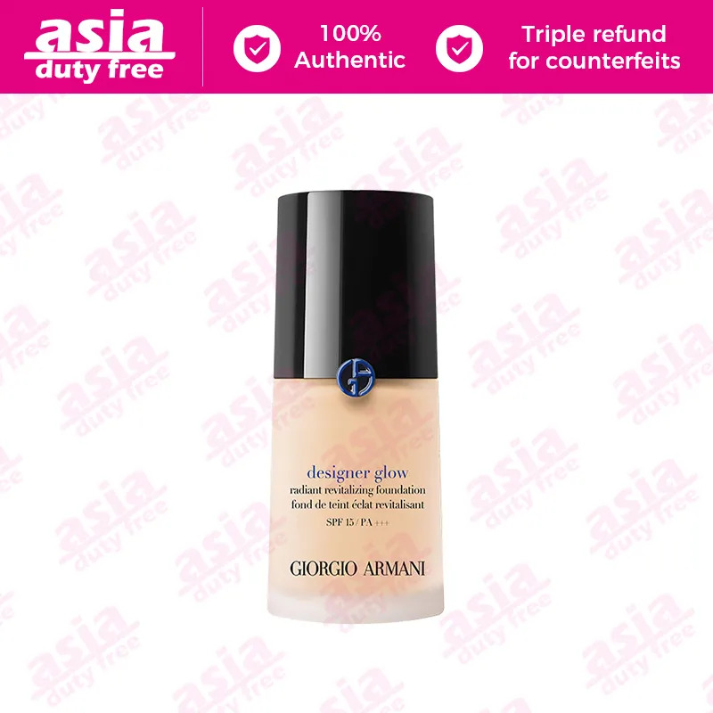Giorgio Armani Designer glowradiant làm sống lại nền tảng #1 #2 #3 #4 SPF 15/PA +++ 30ml