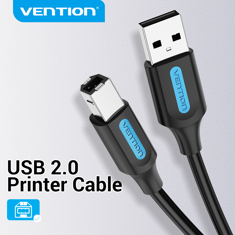 Vention cáp máy in để loại usb một nam để b nam cáp máy in cáp cho máy hp canon epson 1m 1.5m 2m 5m 8m 10m dây cáp usb cho máy in cáp máy in