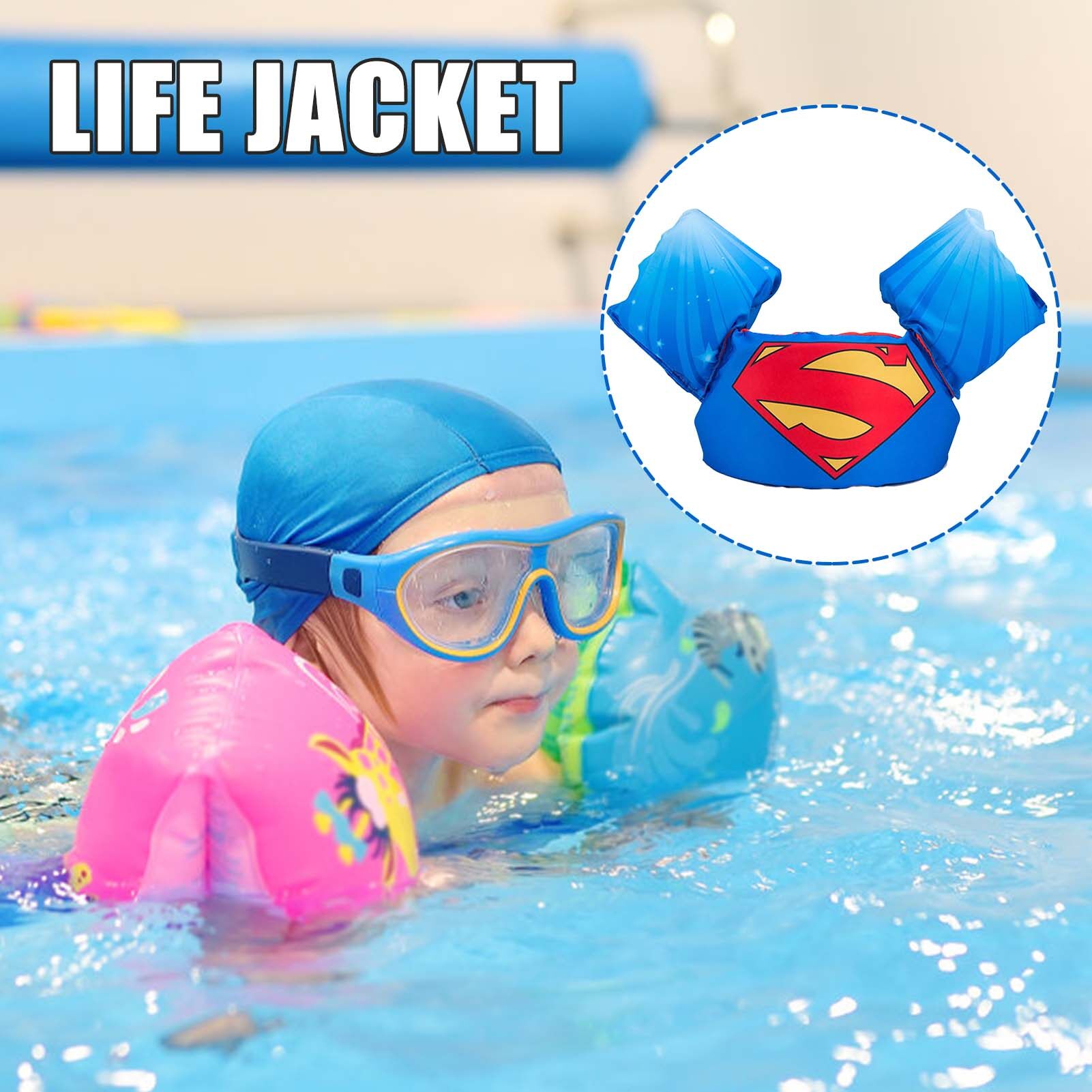 Children s Swimming Arm Float Rings Cartoon Swimming Life Jacket Safety