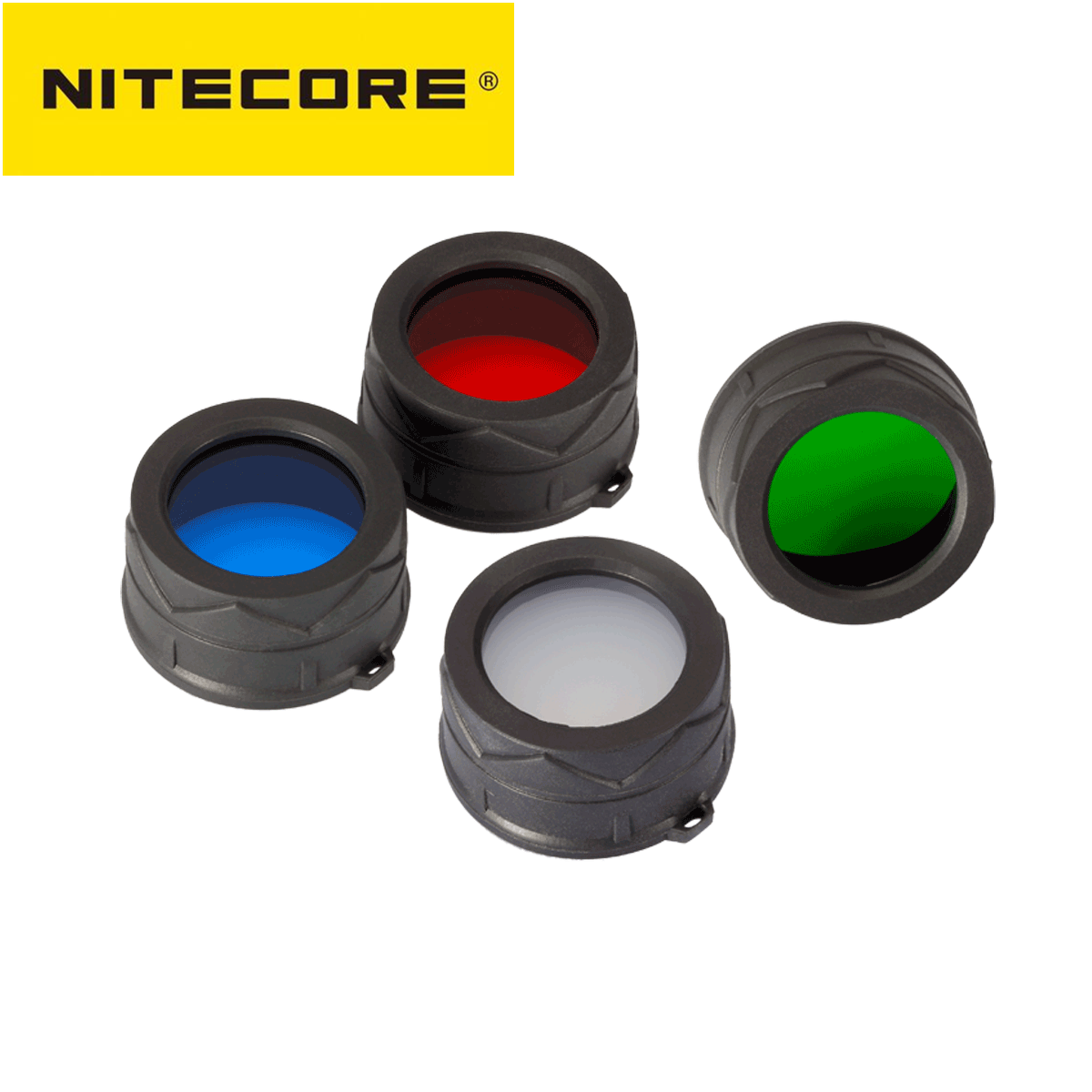 Nitecore NFR34/NFG34/NFB34/NFD34 Flashlight Filter suitable for the flashlight with head of 34mm - ยี่ห้อ Nitecore ราคา 256 บาท*ส่งฟรี