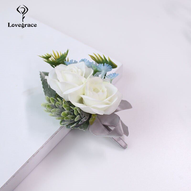 1    wedding boutonniere corsage marriage brooch pin (18)