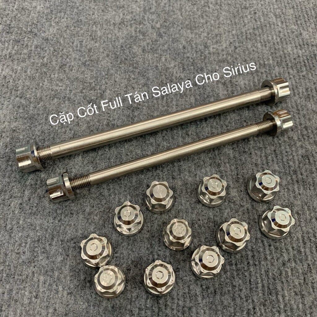 Cặp Cốt Bánh Kèm Tán Salaya Trước Sau Cho Sirius