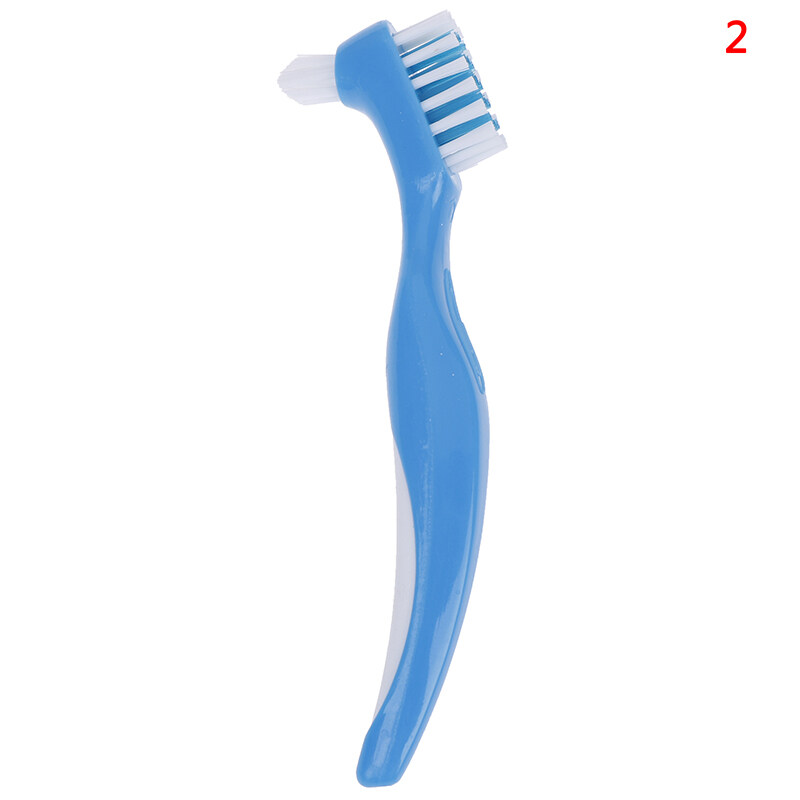Xiong Denture Cleaning Brush Dedicated Denture False Teeth Brush Oral Care