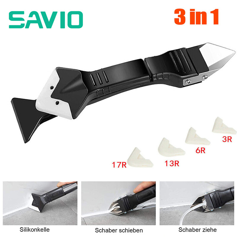 Savio dụng cụ cạo keo dán kính góc dụng cụ cạo & bít dụng cụ cạo xi măng xẻng keo dán góc dụng cụ làm sạch sàn nhà bếp