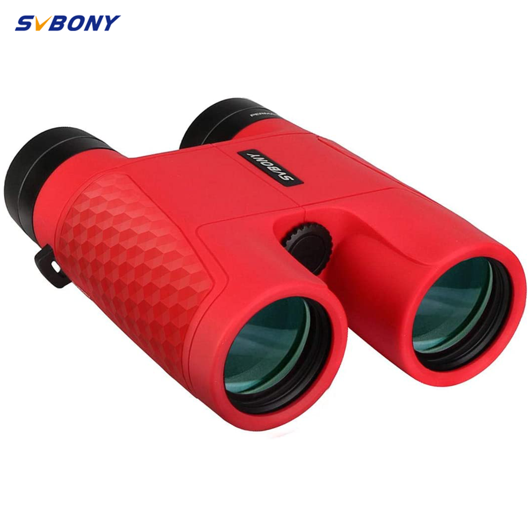 【Fixed focus】SVBONY SV30 Ống nhòm công suất cao 10x42 dành cho người lớn Trọng lượng nhẹ Công suất cao có dây đeo cổ Ống nhòm tầm xa cho các sự kiện thể thao hòa nhạc Trò chơi bóng đá Đi bộ đường dài Cắm trại Xem chim
