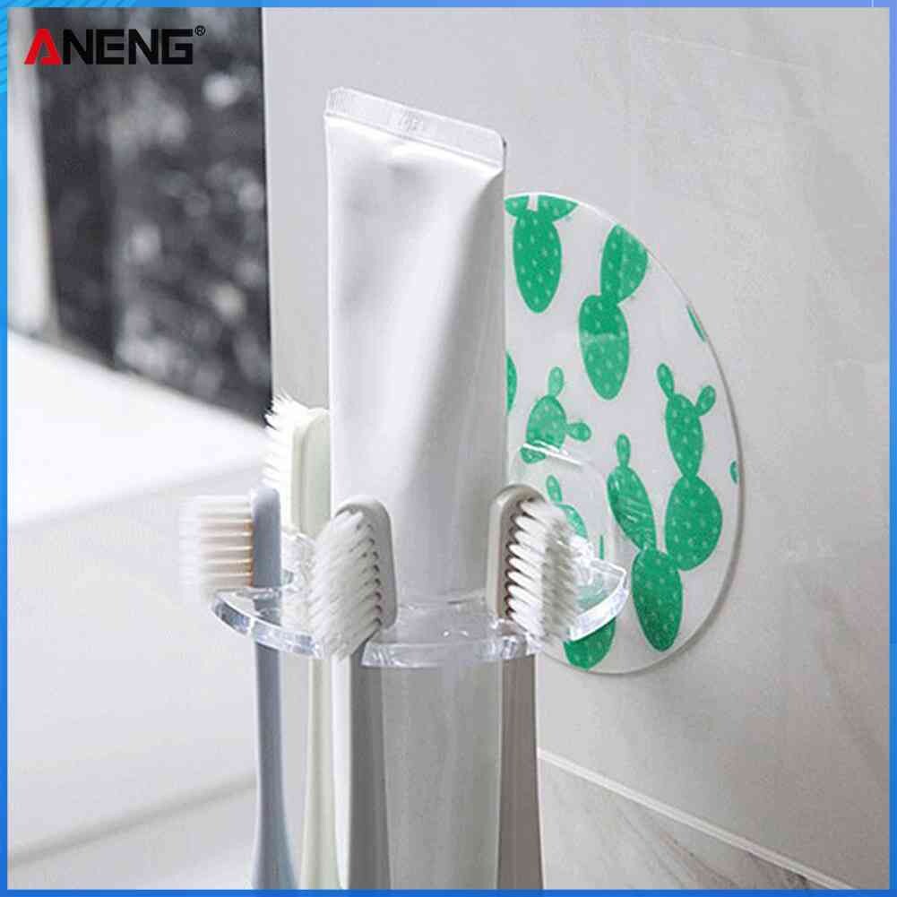 ANENG Fun Toothpaste Storage Rack Multifunctional Bathroom Shelves Wall