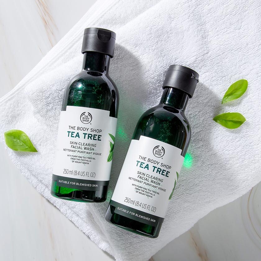 🍋 sữa tắm tea tree the body shop 250ml hàng chuẩn công ty 🍋