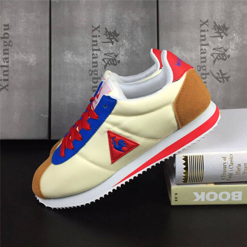 ForLecoqsportif Giày Thể Thao Gà Trống Kiểu Pháp Người Đàn Ông Của Giày Giày Vải Vỏ Thoáng Khí Những Người Yêu Thích Giày Hội Đồng Quản Trị Giày Giày Đi Chơi Nhẹ Forrest Gump Giày Nam - Hàng quốc tế Lưu ý thời gian giao hàng dự kiến