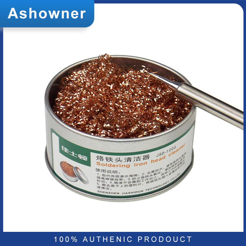 Ashowner với giá đỡ đứng hàn sắt chạy điện, dụng cụ làm sạch đầu mỏ hàn bóng thép làm sạch
