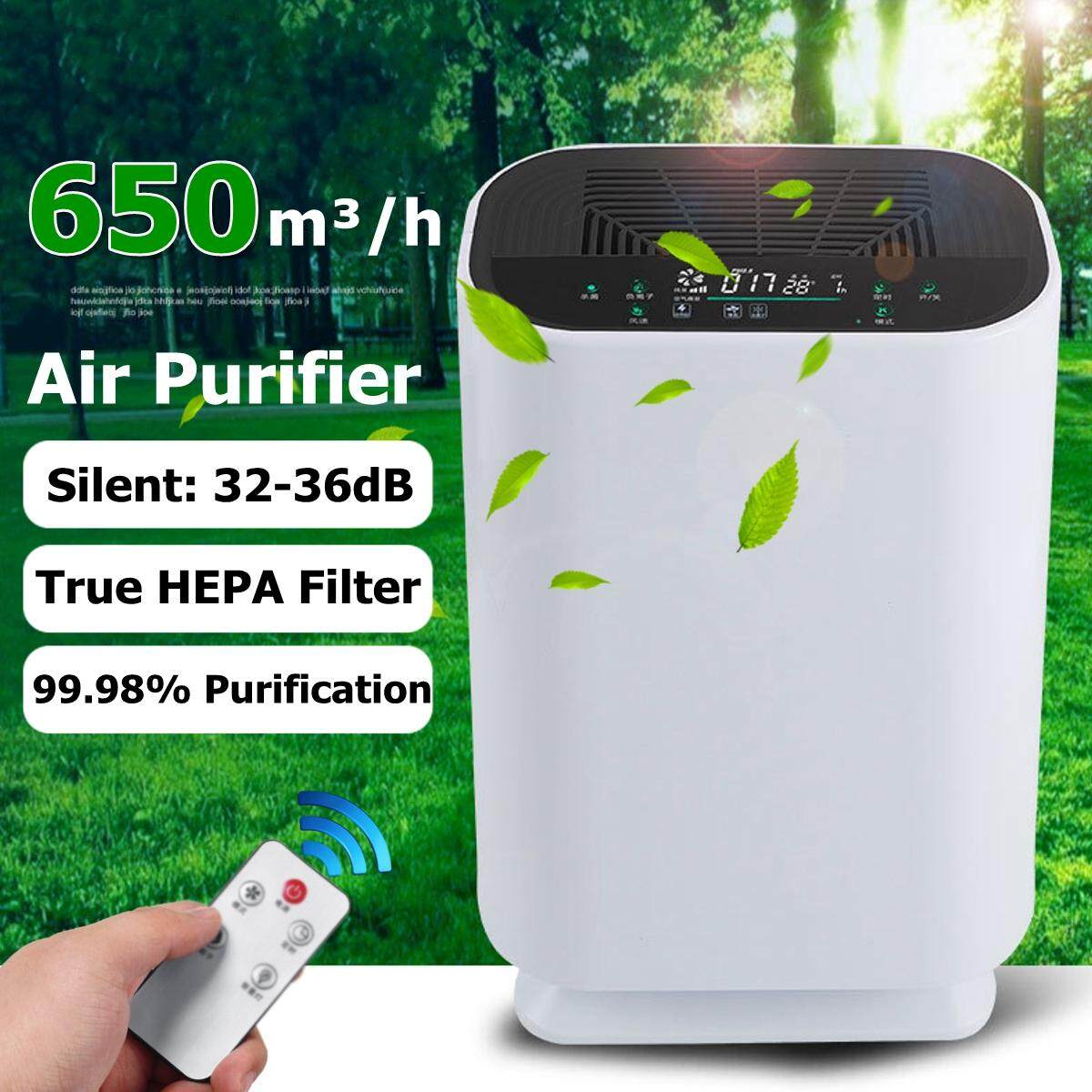 650m3/H แบบพกพา ULTRA-Quiet เครื่องฟอกอากาศไอออนลบหมุนเวียน Air รีโมทคอนโทรลและฟังก์ชั่นจับเวลา