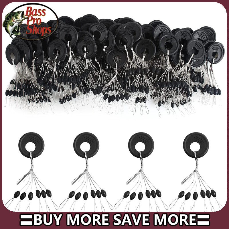 New Arrival】 100pcs Rubber Space Bean Stopper 4 Sizes Carp Fishing  Accessories Suitable For Fishing Line 0.2-5#