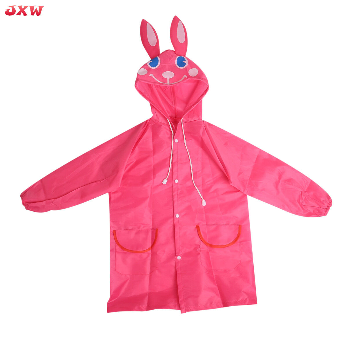 JiangXiaoWu เสื้อกันฝนเด็กสัตว์สไตล์เด็กเสื้อกันฝนกันน้ำ Rainwear Unisex การ์ตูนเสื้อกันฝนเด็ก