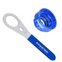 TOOPRE Bicycle Chainring Lock Ring Installation Removing Tools MTB Bike Disc Pads Shimano M7100 M8100 M9100 Supplies