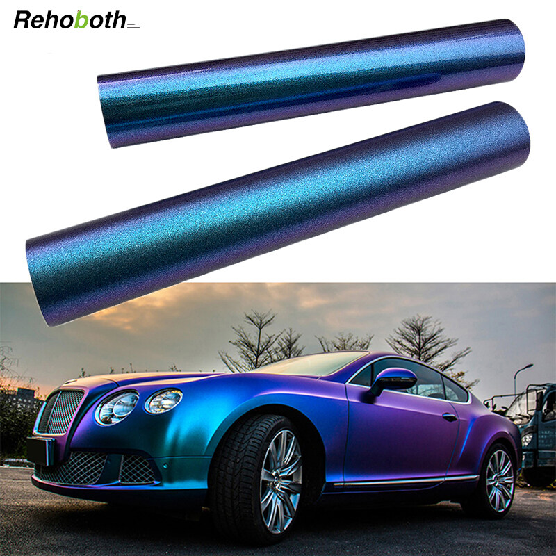 Rehoboth Chameleon Car Wrap Film - Blue to Purple