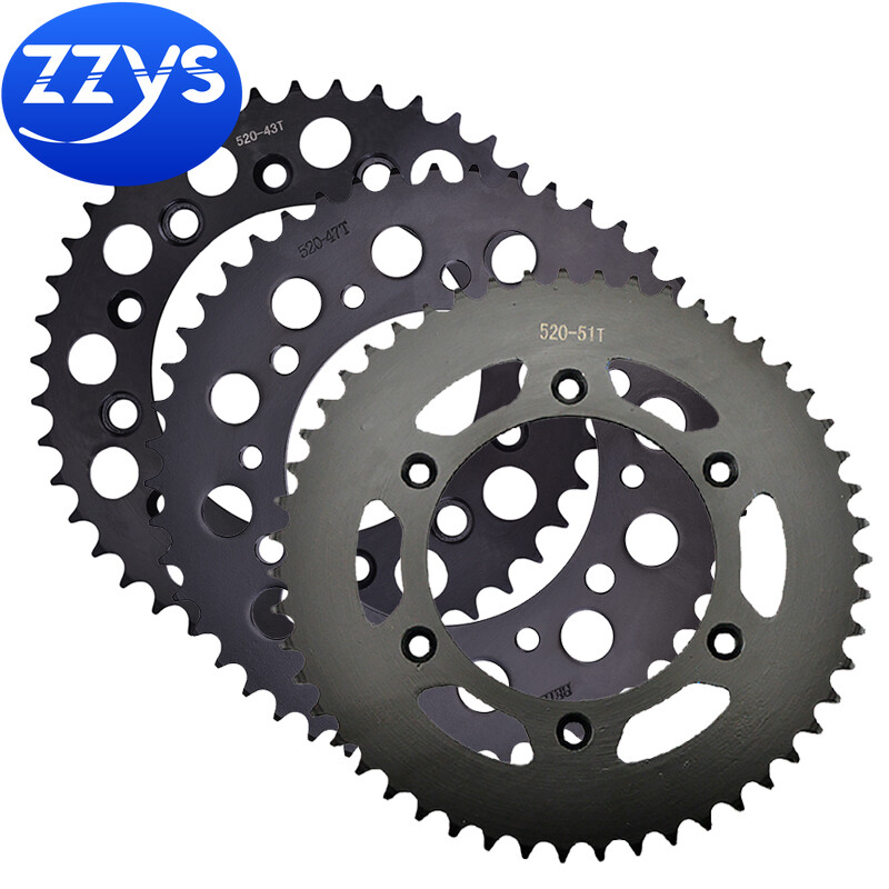 520 43T 47T 51T Motorcycle Rear Sprocket Cam For Honda CRM250A XR250R XR250S XR250 III S Baja XR 250 400 XR400 XR400R XR650R ราคา 484 บาท*ส่งฟรี