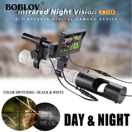 BOBLOV Digital Day/Night Vision Camera with IR Infrared Telescope