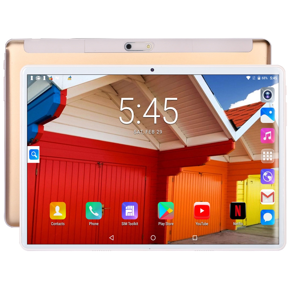 BDF S10แท็บเล็ตพีซีโทร3G,10.1นิ้ว,2GB + 32GB,แอนดรอยด์9.0,Cortex-A7 Octa Core MTK8321,รองรับซิมคู่ & บลูทูธ & WiFi & GPS,ปลั๊ก EU (สีดำ)(ของขวัญ: ลําโพงบลูทู ธ) ราคา 4,383 บาท*ส่งฟรี