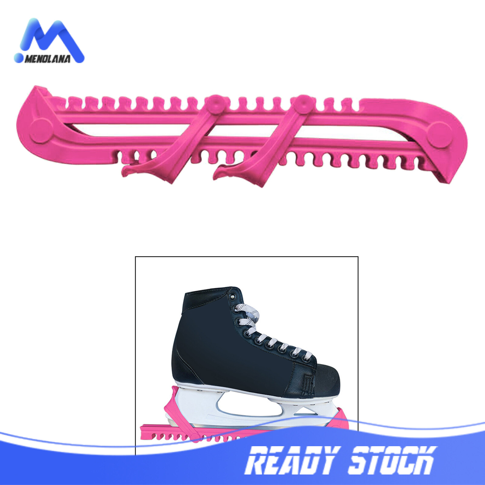 Menolana Universal ใบมีดรองเท้าสเก็ต Guard น้ำแข็งป้องกัน Off Ice กันกระแทก