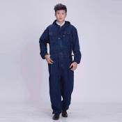 Denim Coverall Electric Welding Suit Labor Insurance Working Clothes Auto Repairman Workwear High Quality Overalls Size M-4XL