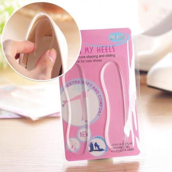 2 Miếng dán gót giầy silicon chống nhấc gót giày, đau chân