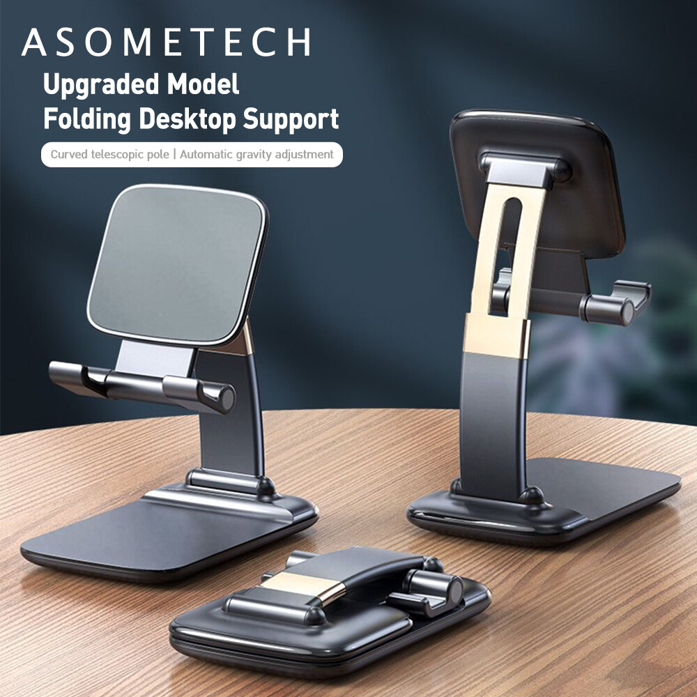 Giá đỡ điện thoại di động để bàn cho iphone ipad có thể điều chỉnh máy tính để bàn máy tính bảng chủ, giá đỡ điện thoại di động để bàn gấp được thông dụng