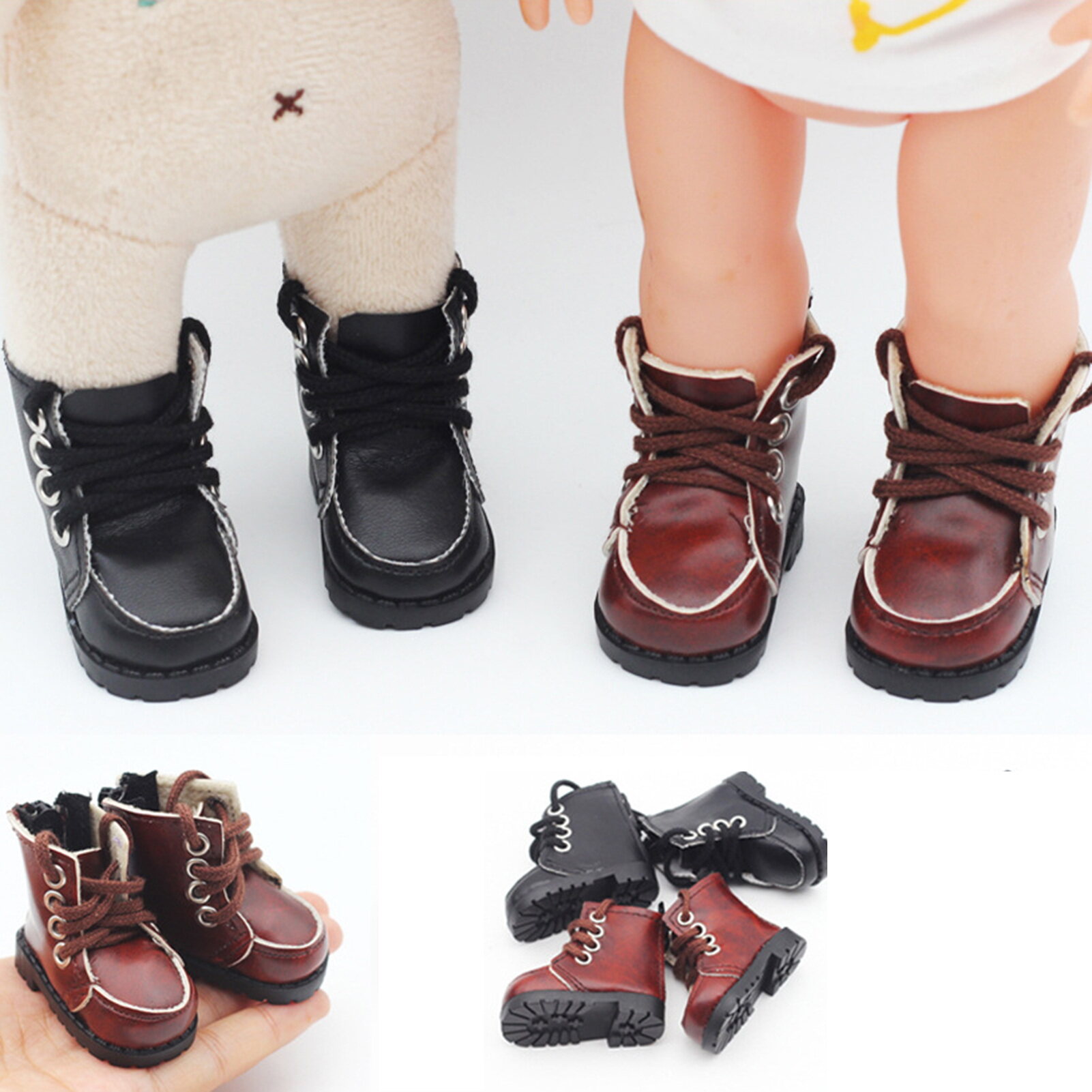 Norkee Soft and Realistic Doll Shoes Doll Shoes Soft and Highly Simulated