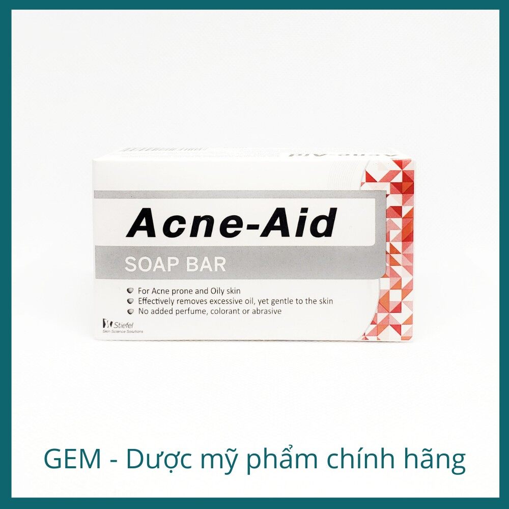 Xà phòng giảm mụn trứng cá Acne - Aid Bar