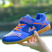 Kids Badminton Sneakers - Anti-Slip Tennis Shoes for Boys & Girls