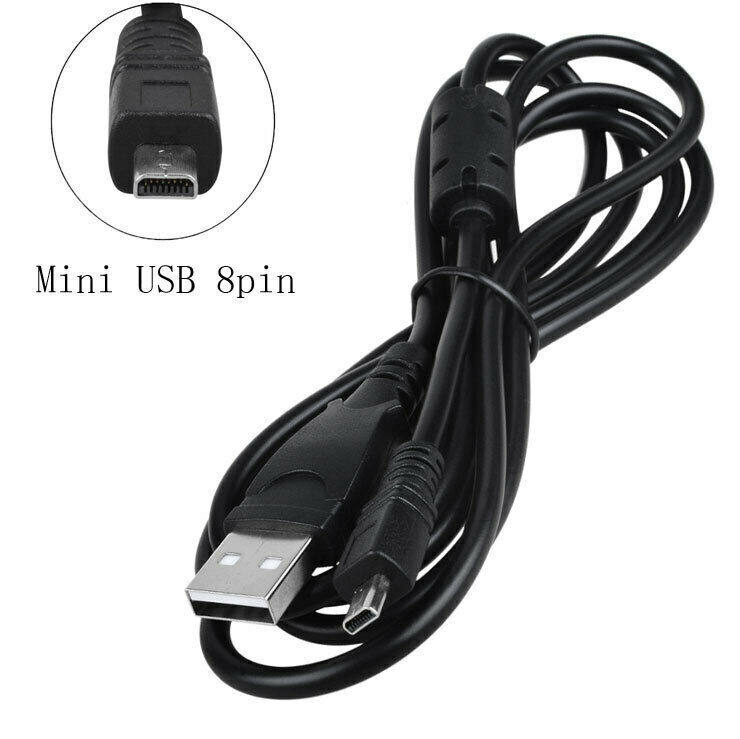 Dây Cáp Đồng Bộ Dữ Liệu Sạc USB, Dành Cho Máy Ảnh Sony Cybershot DSC W710 B/S