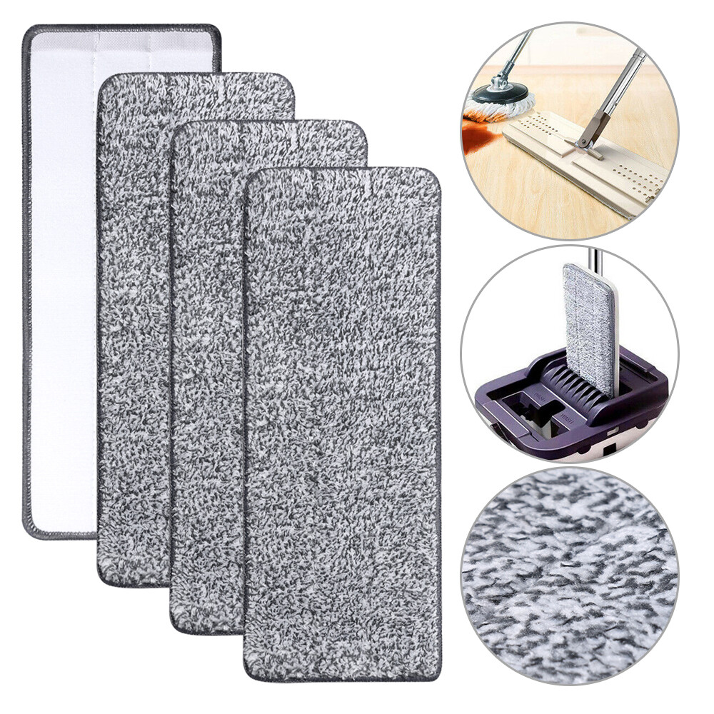 1/2/3 cái 33*12cm chổi lau sợi siêu vi thay thế vải tái sử dụng đầu lau miếng đệm làm sạch có thể giặt dụng cụ vệ sinh gia đình