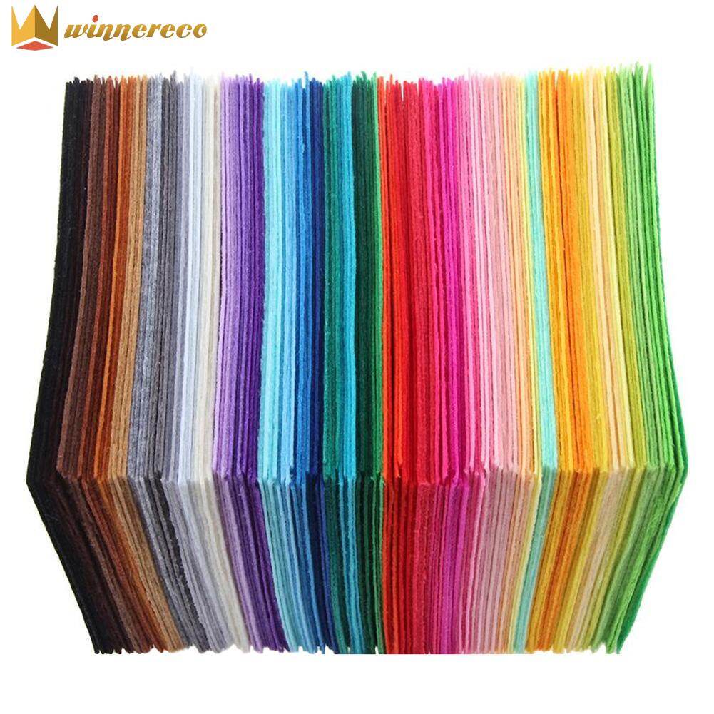 40 chiếc vải polyester 10x10cm vải nỉ thủ công tự làm may phụ kiện