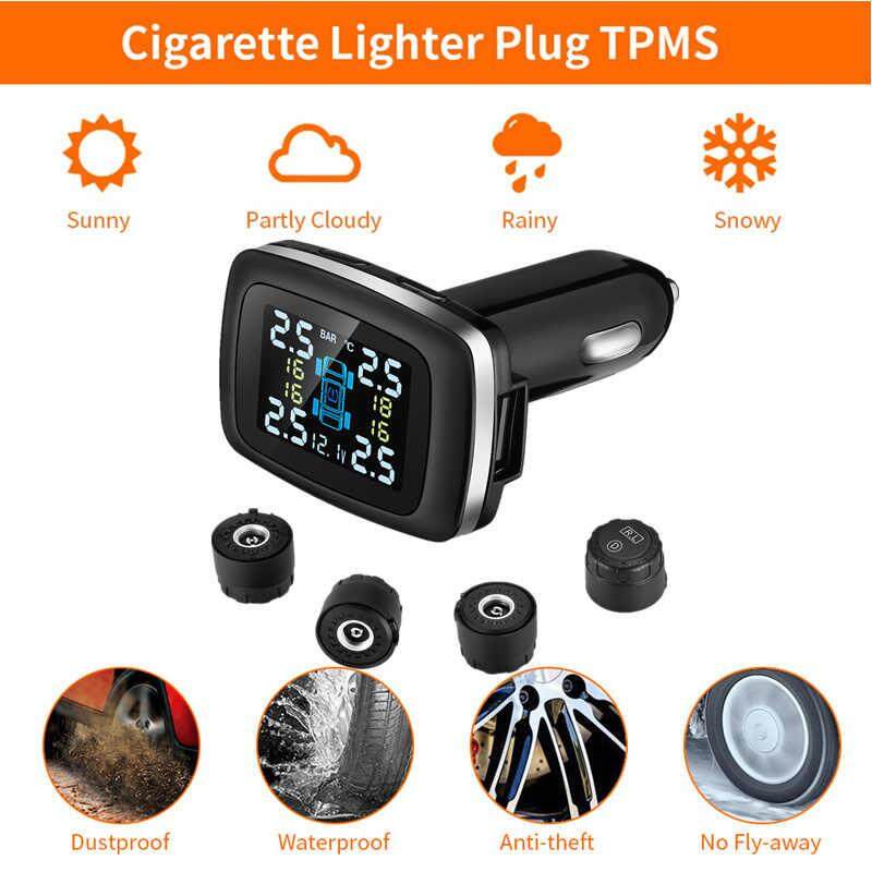 ? 100% Original ? ZEEPIN C100 การตรวจสอบแรงดันยางรถยนต์ระบบ Plug TPMS หน้าจอ LCD 4 เซ็นเซอร์ภายนอก ? 100% Original ? ZEEPIN C100 การตรวจสอบแรงดันยางรถยนต์ระบบ Plug TPMS หน้าจอ LCD 4 เซ็นเซอร์ภายนอก