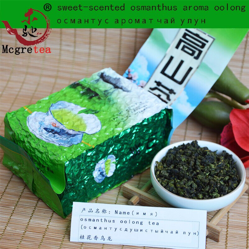 (mcgretea 乌龙茶 台湾高山乌龙茶 挂花香 250g ） được nhập khẩu từ nước hoa oolong osmanthus núi cao đài loan miễn phí vận chuyển