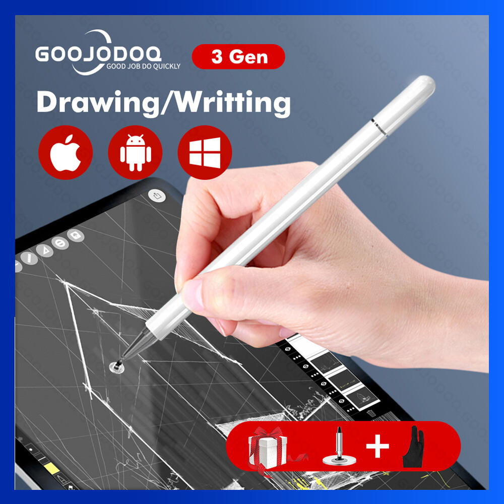 GOOJODOQ Bút Cảm Ứng Điện Dung Dành Cho Android, Phổ Thông Cho iPad Pen Cho iPad Bút Cảm Ứng Điện Thoại Bút Chì Kỹ Thuật Số, Bút Bi Cho Điện Thoại Di Động Xiaomi