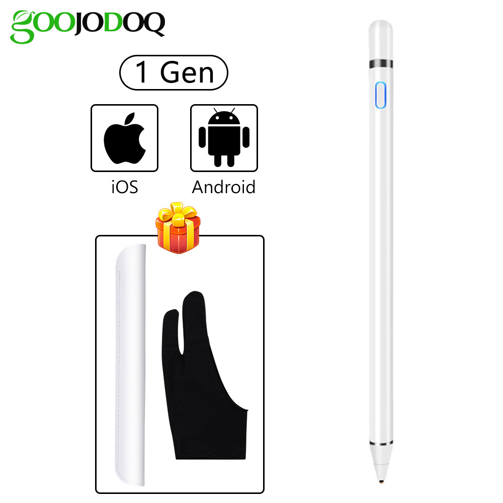 GOOJODOQ Phổ Cho iPad Bút Chì Stylus Pen Cho Apple Pencil 1 2 Cảm Ứng Pen Cho IOS Android Surface Ch