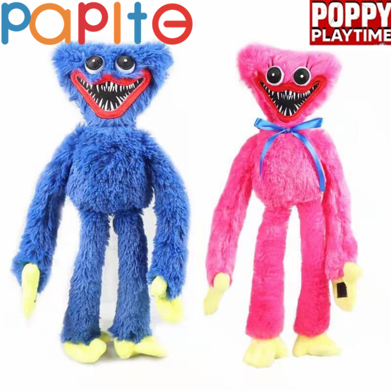 Papite đồ chơi nhồi bông huggy wuggy 40cm búp bê nhồi bông nhân vật trò chơi poppy playtime đồ chơi mềm đáng sợ đồ chơi peluche đồ chơi quà tặng cho trẻ em giáng sinh