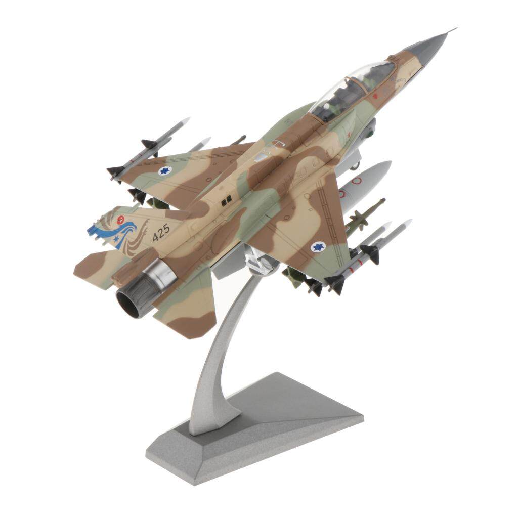 Máy bay mô hình máy bay F-16I chiến đấu Chim Ưng Diecast 1 72 kim loại máy
