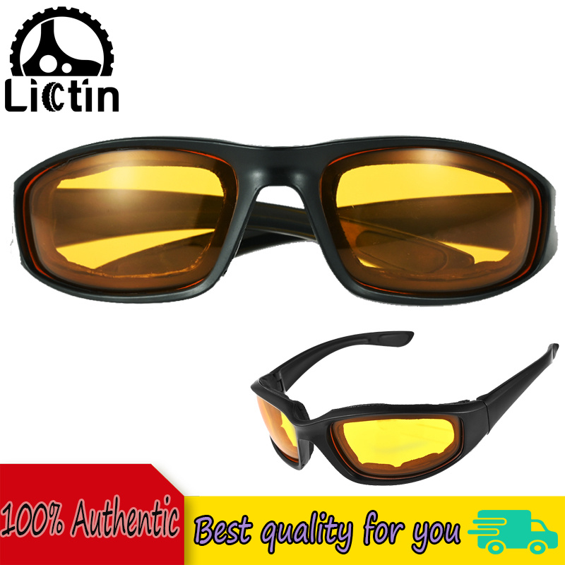 Lictin kính xe máy thời trang, kính đua xe an toàn nam nữ cổ điển chống gió chống chói kính mắt kính mát bảo vệ mắt