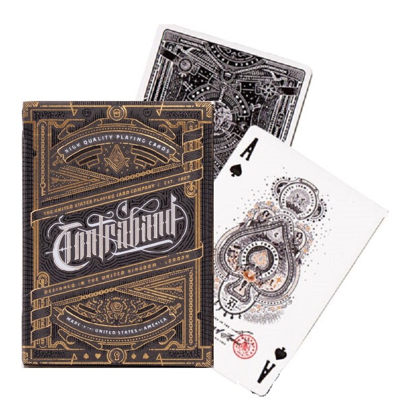 Thẻ chơi lậu theory11, bộ bài t11 contraband playing cards deck, đạo cụ ảo thuật cho nhà ảo thuật