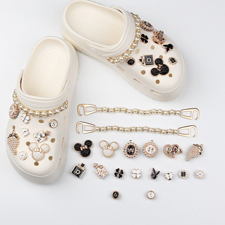 For Croc Shoe Decor Trendy Shoes Charms Accessories Bling Rhinestone Girl  Gifts