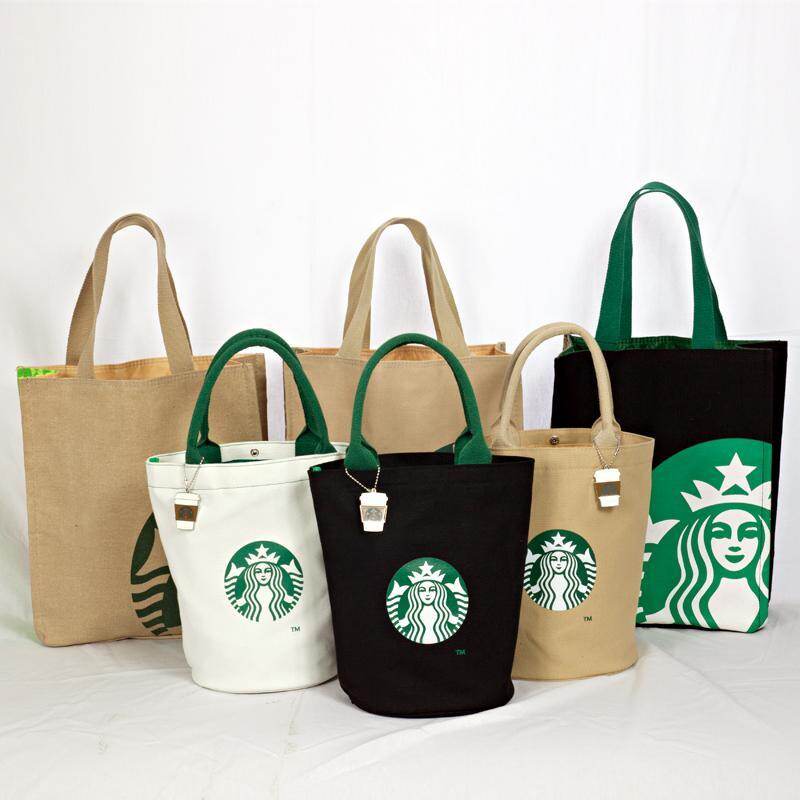 Túi starbuck túi tote star dad túi vải bố túi xách tay học sinh hình tròn đựng cơm túi hộp cơm cách nhiệt lớn túi đựng đồ ăn trưa túi tote starbuck túi đựng đồ ăn trưa starbuck